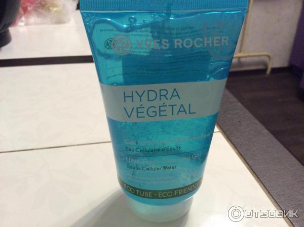 Очищающий гель Yves Rocher Hydra Vegetal Интенсивное увлажнение фото