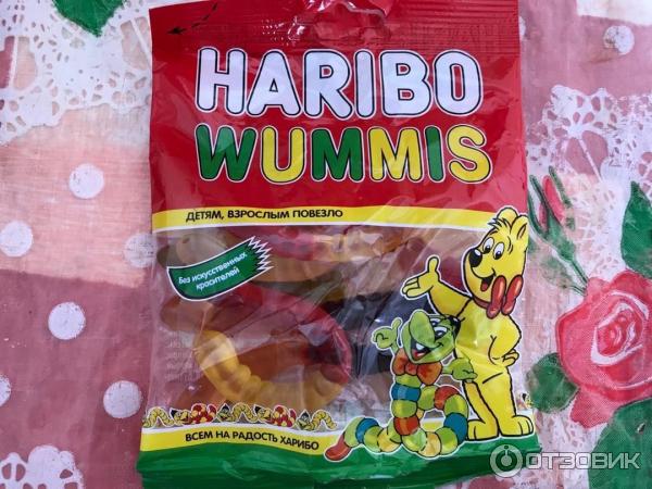 Жевательный мармелад Haribo Червячки фото