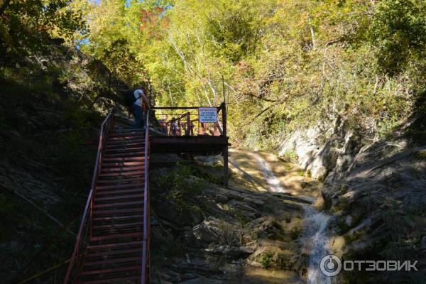 Гебиусские водопады (Россия, Краснодарский край) фото