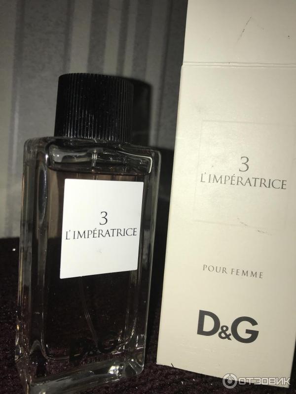 Туалетная вода D&G L'Imperatrice фото