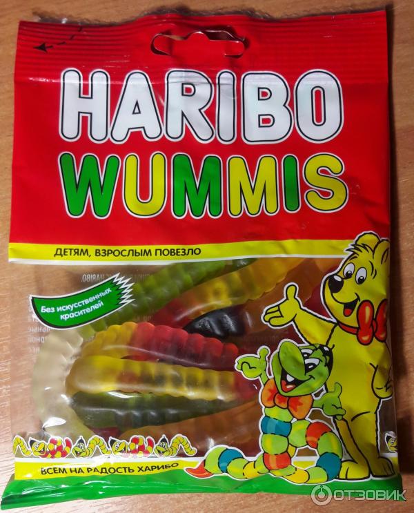 Жевательный мармелад HARIBO WUMMIS фото