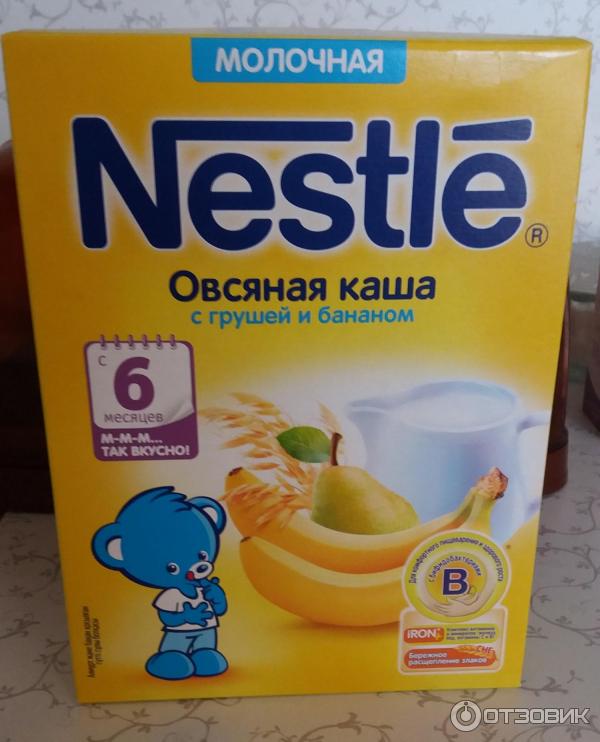 Детские каши Nestle фото