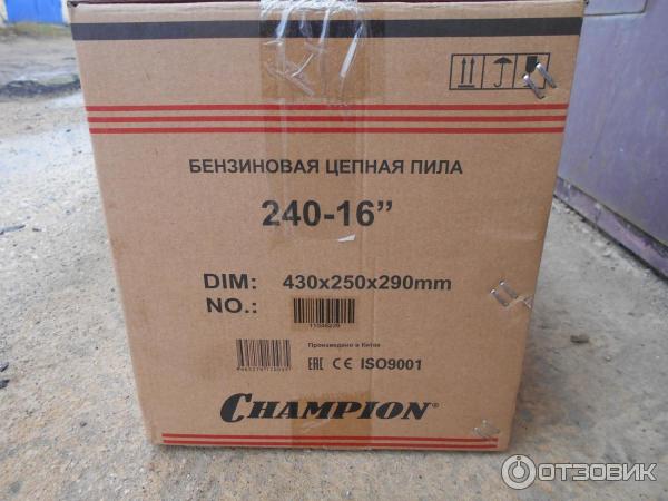 Бензопила CHAMPION 240-16 фото