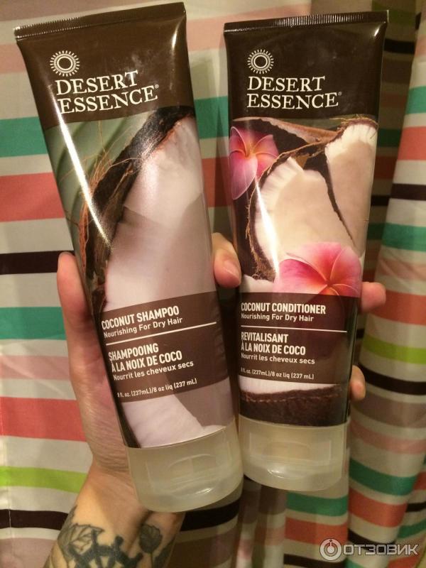 Шампунь Desert Essence Coconut Shampoo фото