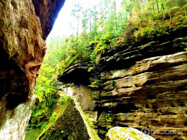 Народный парк Чешская Швейцария (Чехия, Дечин) фото