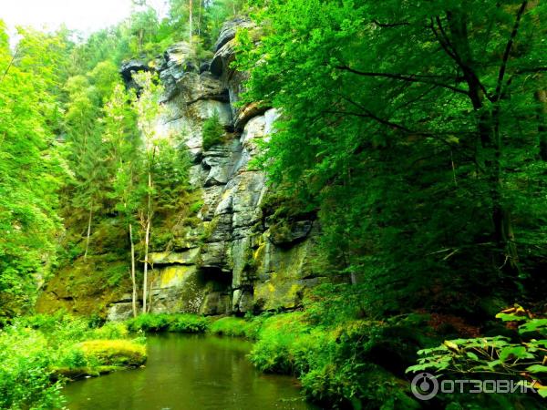 Народный парк Чешская Швейцария (Чехия, Дечин) фото