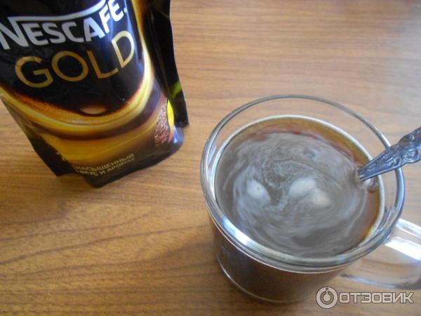 Растворимый сублимированный кофе Nescafe Gold