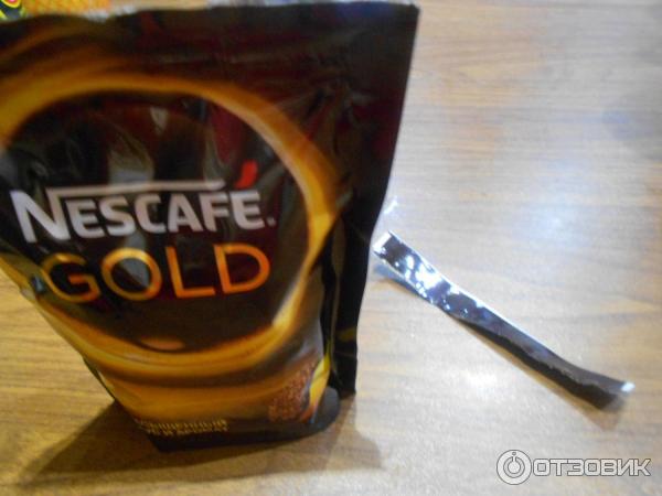 Растворимый сублимированный кофе Nescafe Gold