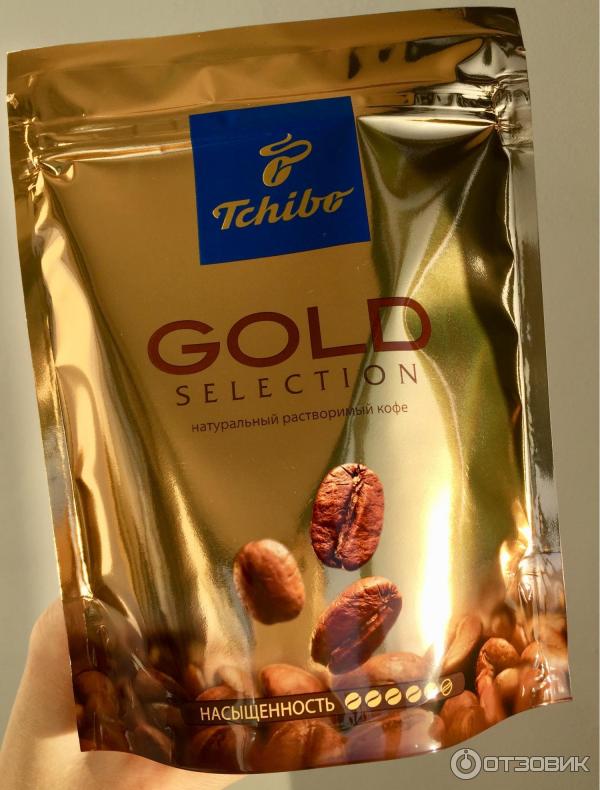 Кофе Tchibo Gold Selection растворимый фото