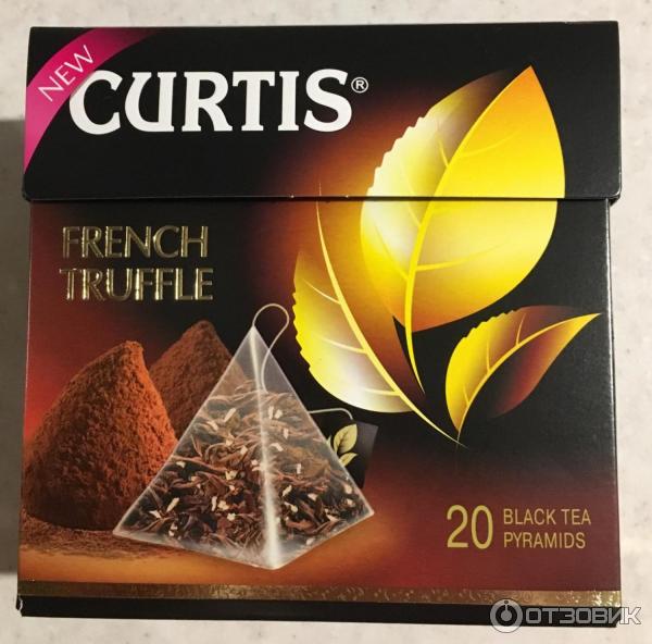 Чай черный Curtis French Truffle Французский трюфель в пирамидках фото