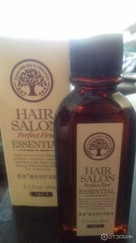 Масло для волос Laikou Hair Salon Essential Argan oil фото