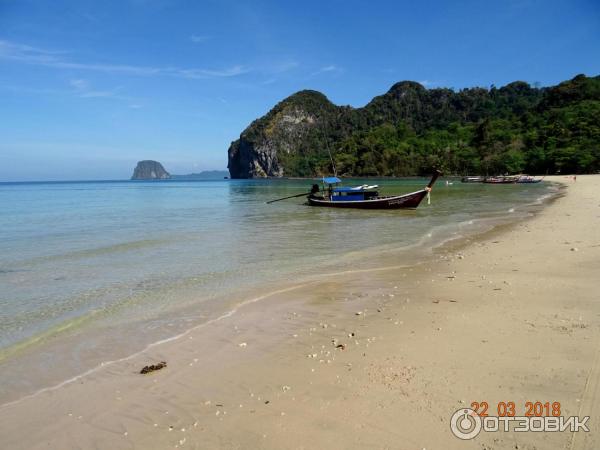 Пляж Haad Farang (Charlie Beach) на острове Мук. Таиланд, Транг.