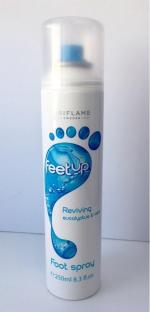 Освежающий дезодорант-спрей для ног Oriflame Reviving Foot Spray Mentol фото