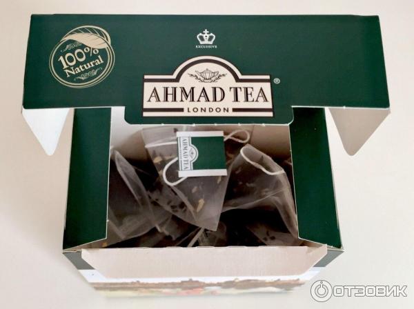 Чай Ahmad Tea Облепиховые леденцы в пакетиках пирамидках фото