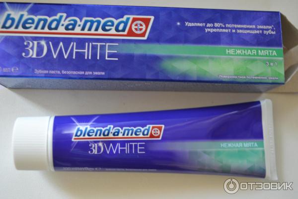 Зубная паста Blend-a-med 3D White Нежная мята фото