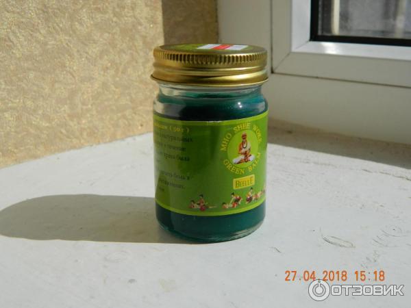 Тайский зеленый бальзам MASSAGE BALM фото