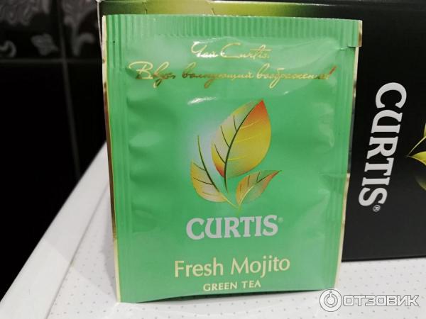 Чай зеленый Curtis Fresh Mojito фото