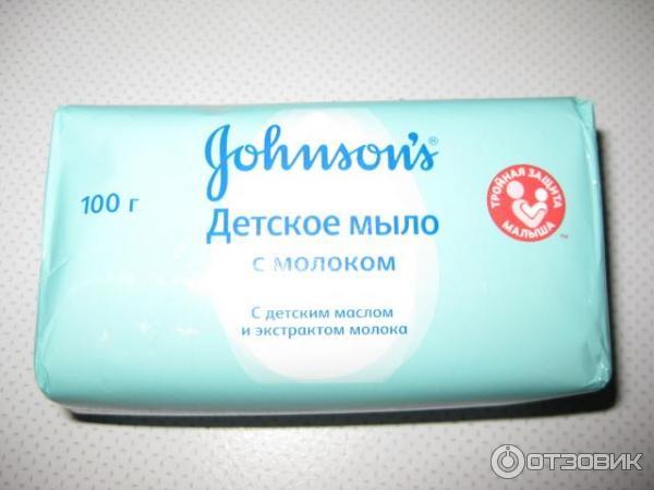 Детское мыло Johnson’s с детским маслом и экстрактом молока фото