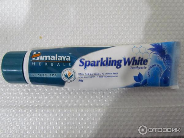 Зубная паста Himalaya Herbals Sparkly White фото