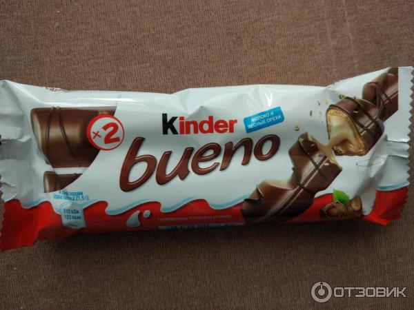 Вафли Kinder bueno фото