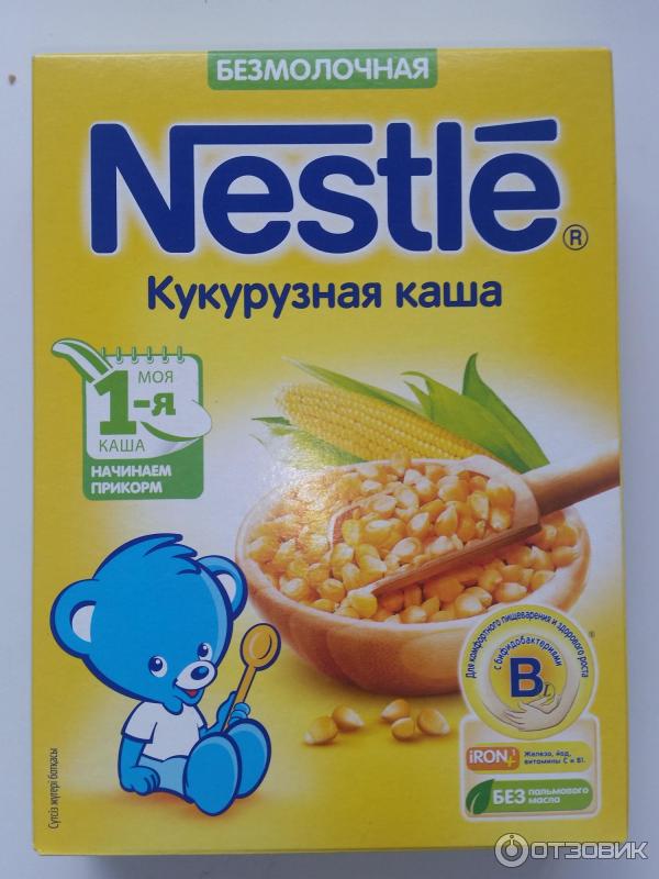 Детские каши Nestle фото