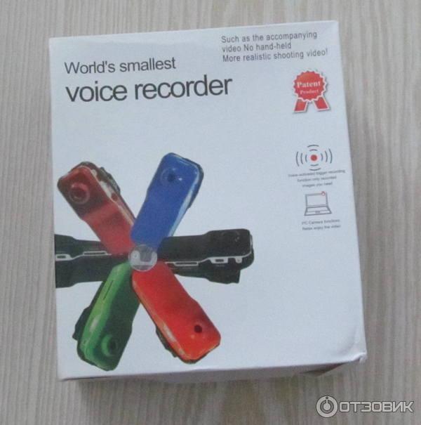 Мини-видеокамера/диктофон Mini Dv World Smallest Voice Recorder Pocket Video Camera фото