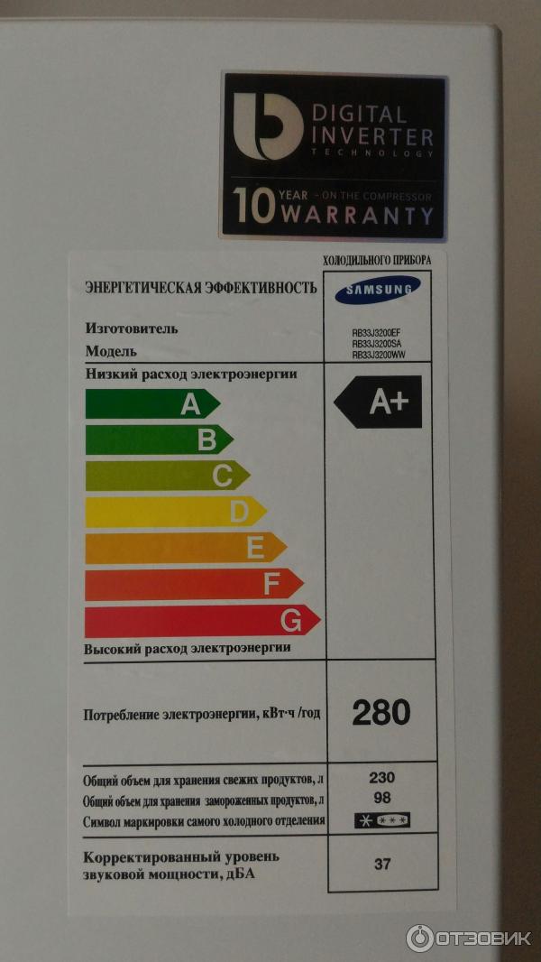 Холодильник Samsung RB-33 J3200WW фото