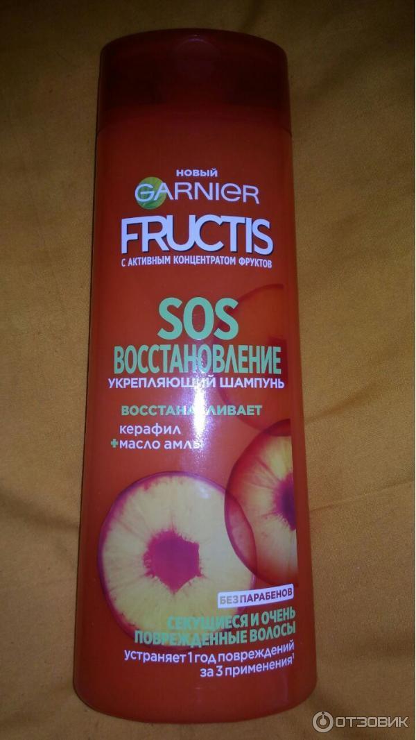 Шампунь Garnier Fructis SOS восстановление фото