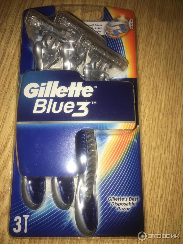 Одноразовые бритвы Gillette Blue 3 фото