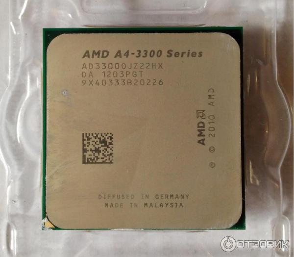 Процессор AMD A4 X2 3300 Box фото