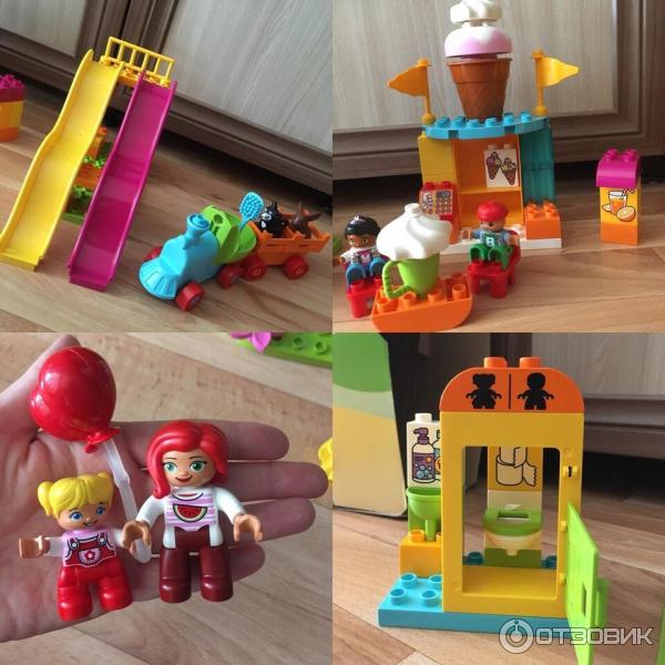 Конструктор Lego Duplo Большой парк аттракционов фото