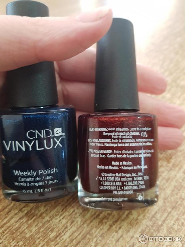 Лак для ногтей CND Vinylux фото