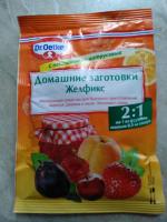 Желирующее вещество Dr.Oetker "Желфикс" фото