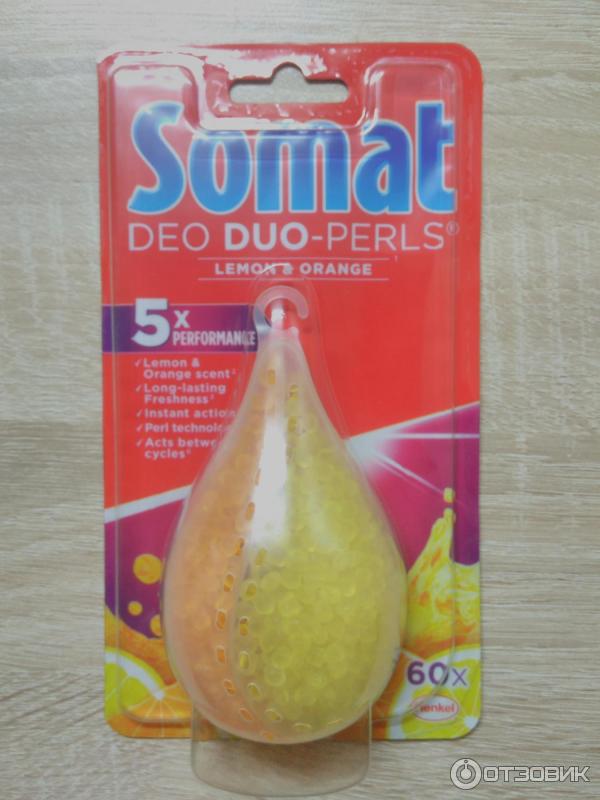 Освежитель для посудомоечных машин Somat Deo-perls фото