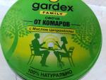 Свеча от комаров Gardex фото