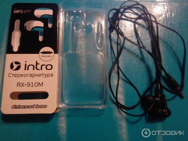 Наушники Intro Stereo Earphones RX-260 фото