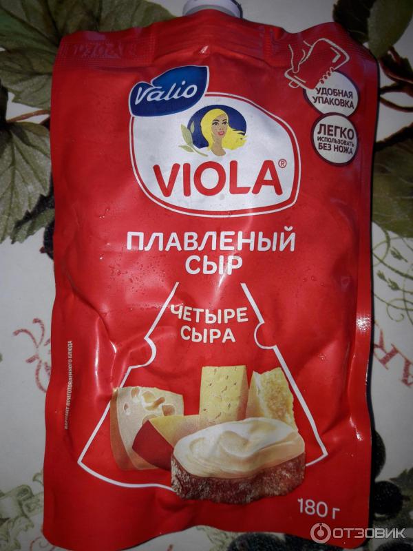 Сыр плавленый VIOLA Четыре сыра фото