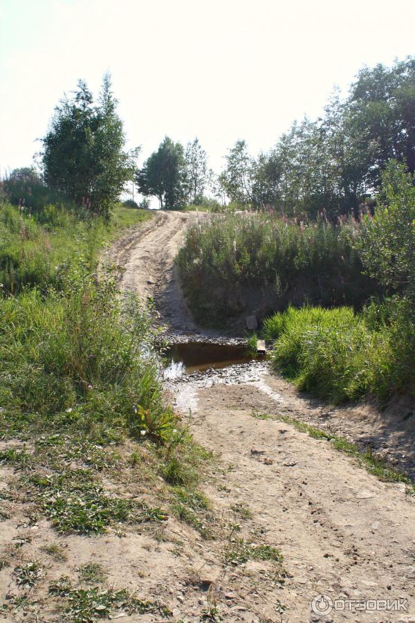 дорога к водопаду от стоянки