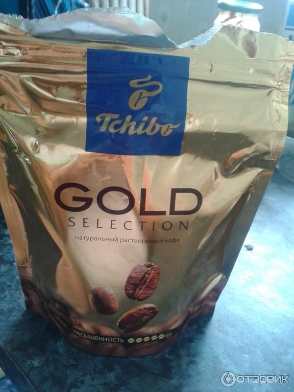 Кофе Tchibo Gold Selection растворимый фото