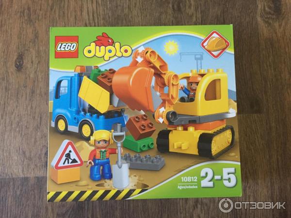 Конструктор Lego Duplo Грузовик и гусеничный экскаватор 10812 фото