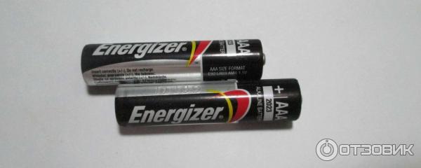 Energizer AAA щелочные батарейки