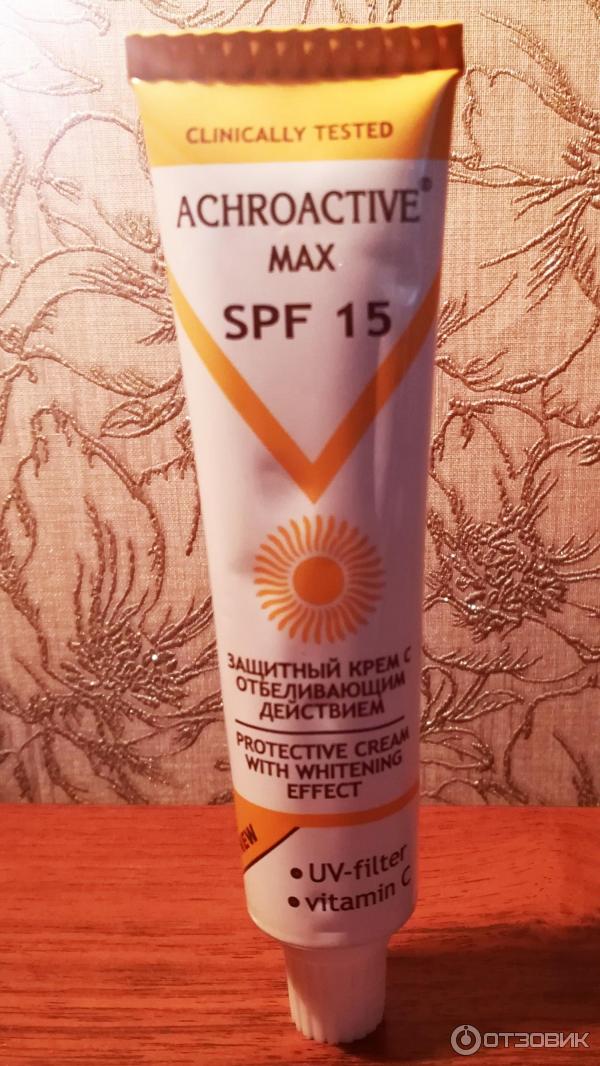 Крем Achroactive max солнцезащитный и от пигментации