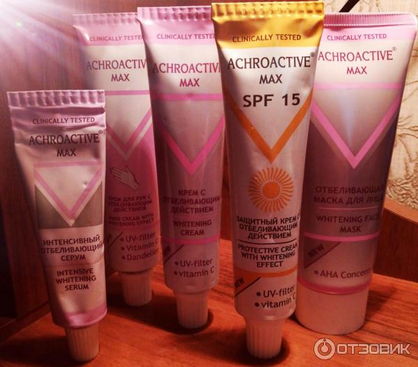 Крем Achroactive max солнцезащитный и от пигментации