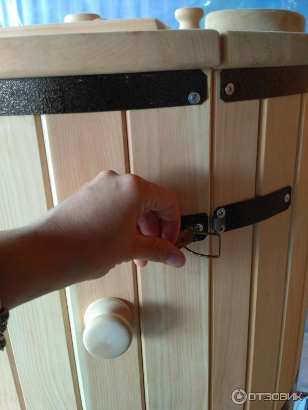 Мини-сауна Кедровая бочка (фитобочка) фото