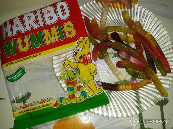 Жевательный мармелад Haribo Червячки фото