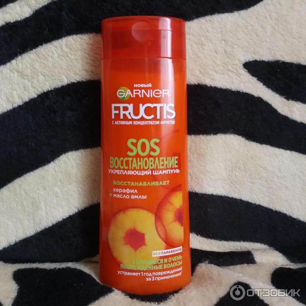 Шампунь Garnier Fructis SOS восстановление фото