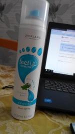 Освежающий дезодорант-спрей для ног Oriflame Reviving Foot Spray Mentol фото