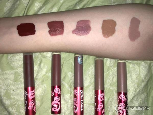 Матовая губная помада Lime Crime Velvetines фото