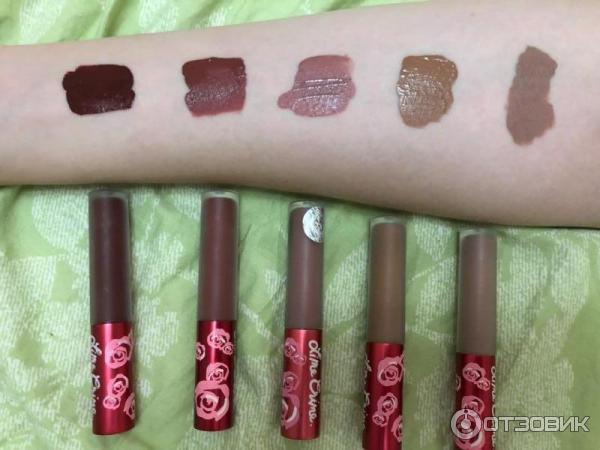 Матовая губная помада Lime Crime Velvetines фото