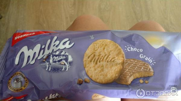 Печенье Milka Choco Grains фото